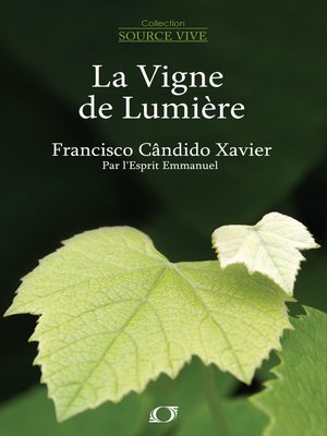cover image of La vigne de lumière